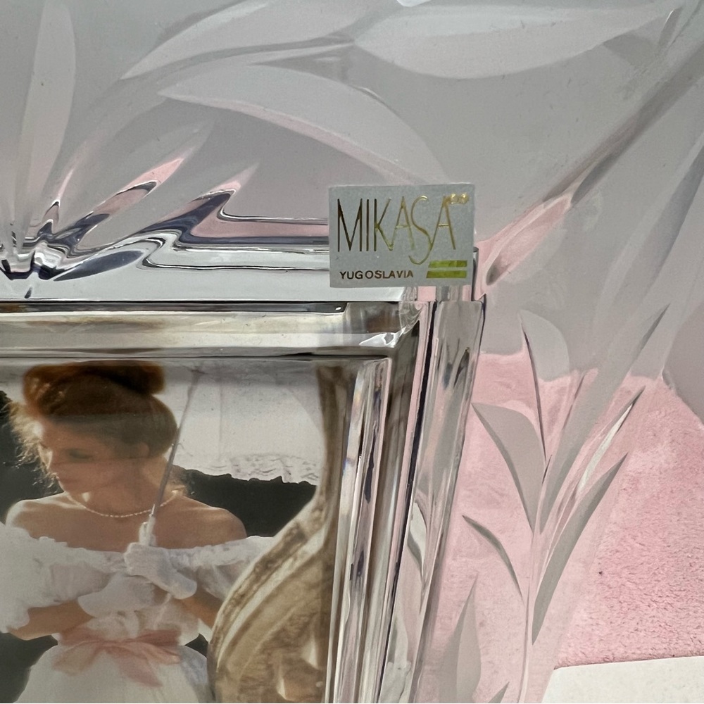 Miskasa Crystal Photo Frame New In Box - Picture 3 of 5